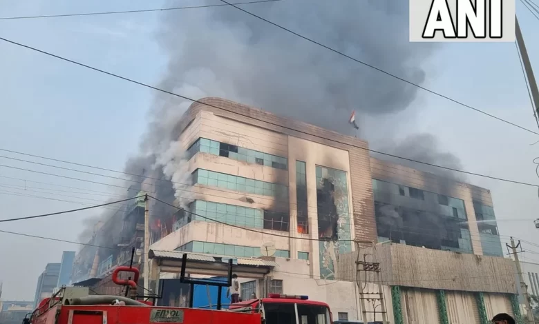 fire in inox factory Kundli Sonipat Haryana
