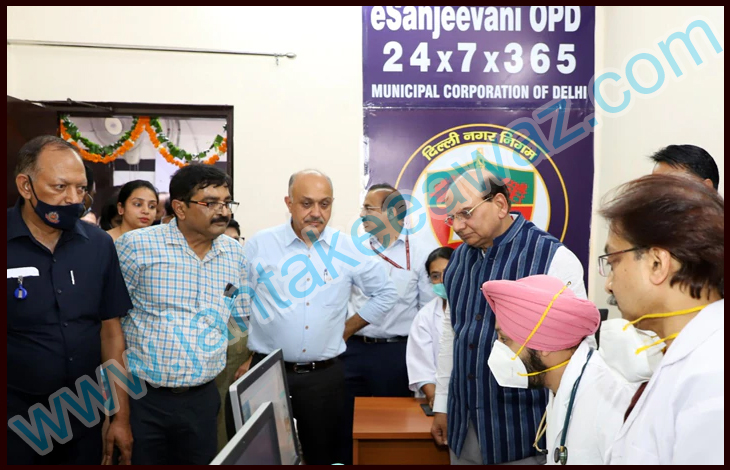 Delhi LG Vinai Kumar Saxena : दिल्ली के LG Vinai Kumar Saxena ने ई-संजीवनी सेवा का किया शुभारंभ 1 delhi lg vinai kumar saxena launched the e-sanjeevani service