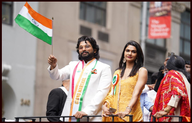 Allu Arjun in New York