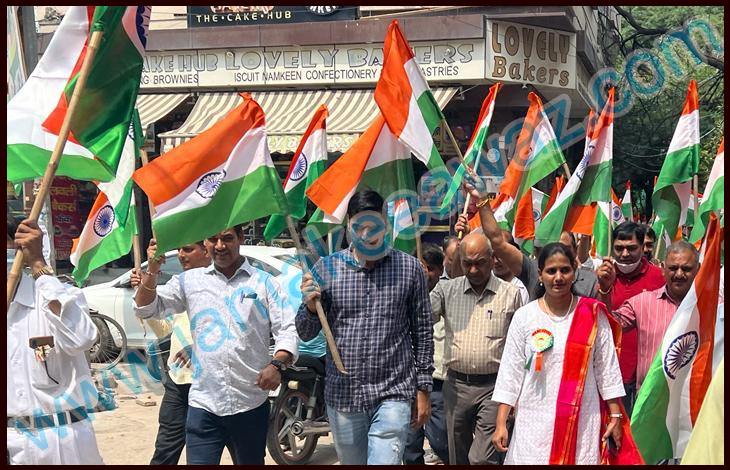 76th Independence Day celebrated in Narela Zone