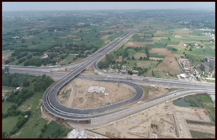 Delhi Mumbai Express Way का पहला फेज तैयार 1 Delhi Mumbai Express Way